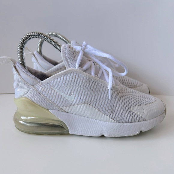 Nike Air Max 270 - White - Sz 3 - Picture 8 of 14